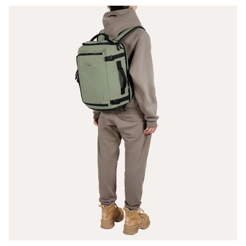 Bagsmart Mochila de Viaje Blast Mediana 38L para Notebook 15.6" - Verde-2