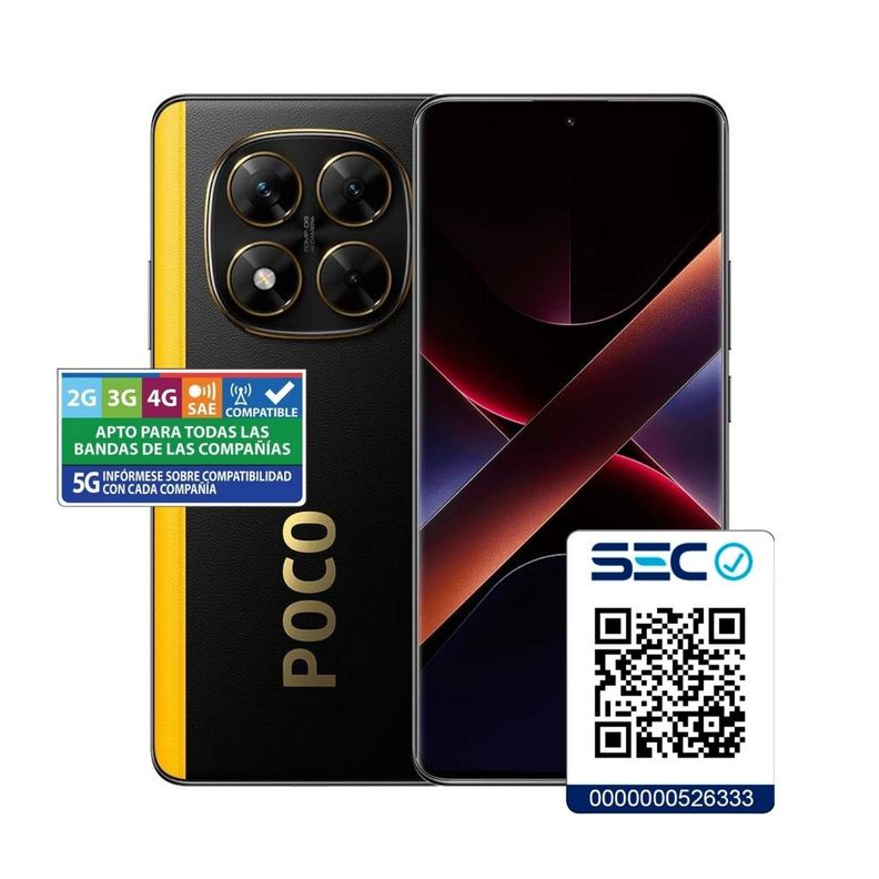 Xiaomi Poco X7 5G 8GB + 256GB Negro-1