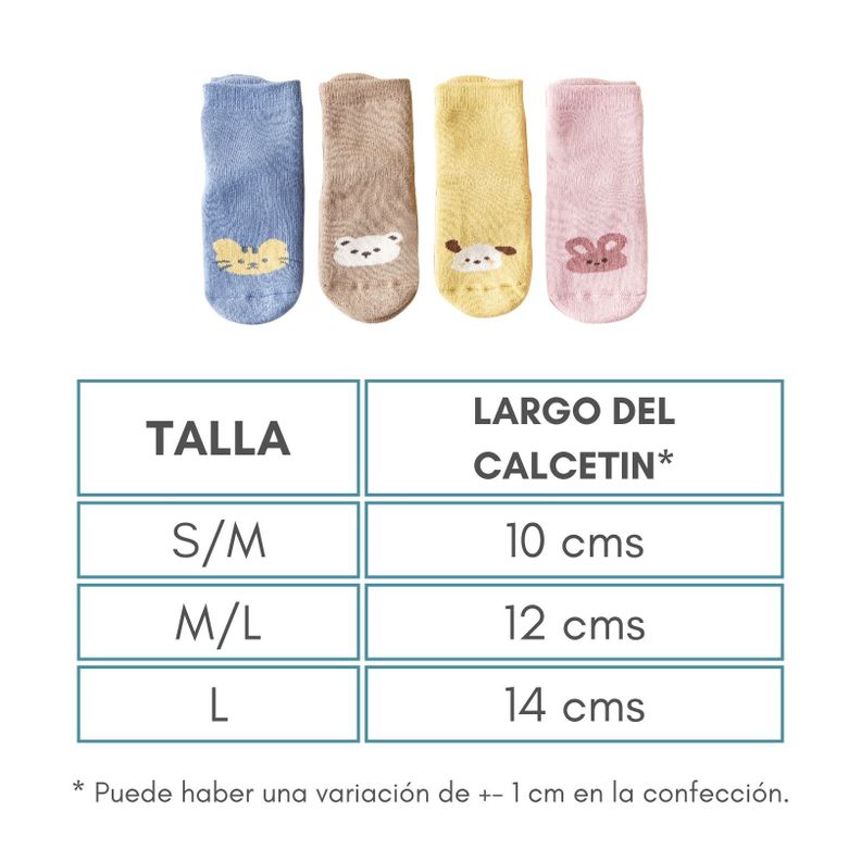 Calcetines de bebé - Diseño Osito-2