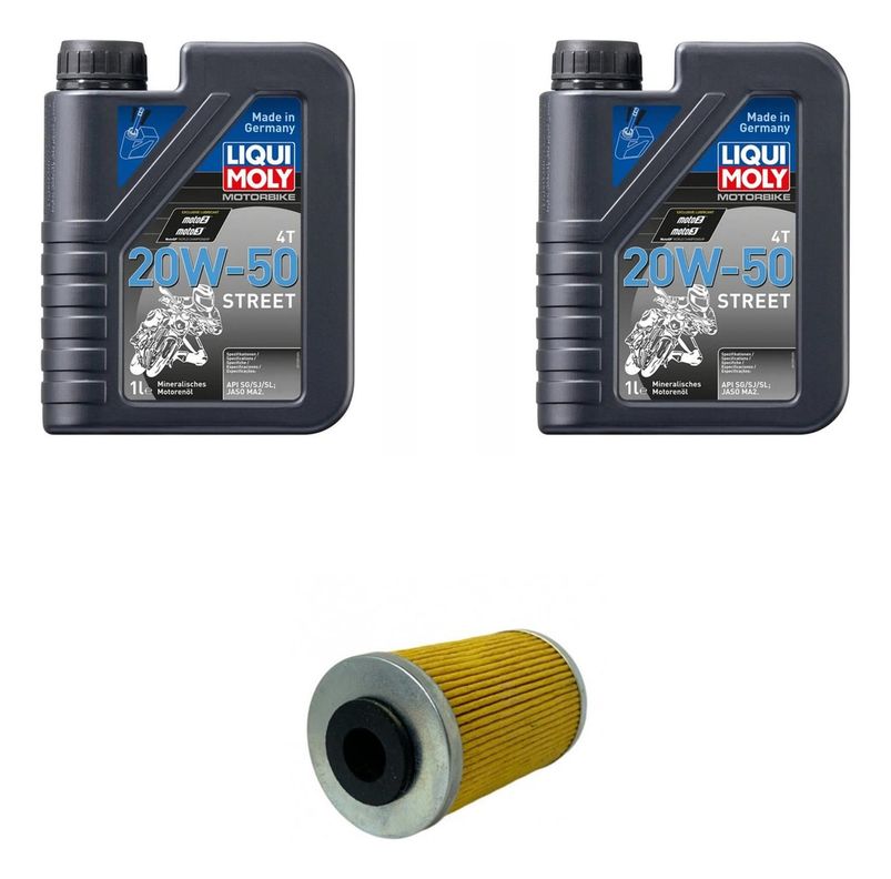 Kit Mantencion Pulsar Rs 200 / 2l Sintetico + Filtro Japones Negro 25