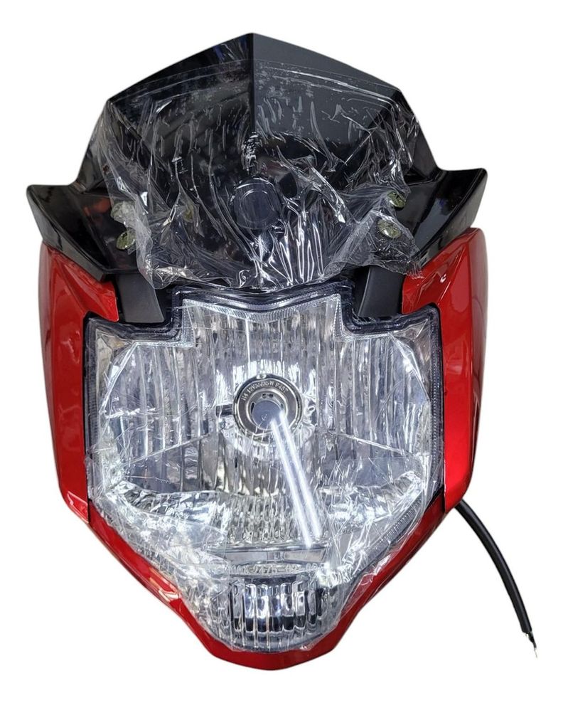 Foco Delantero Completo Rojo Moto Yamaha Fz 150 2.0