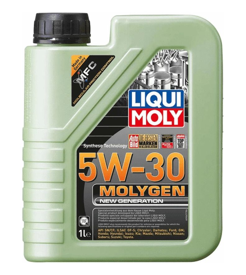 Aceite Para Motor Liquimoly Full Sintetico 5w-30 Original 1l Verde 23