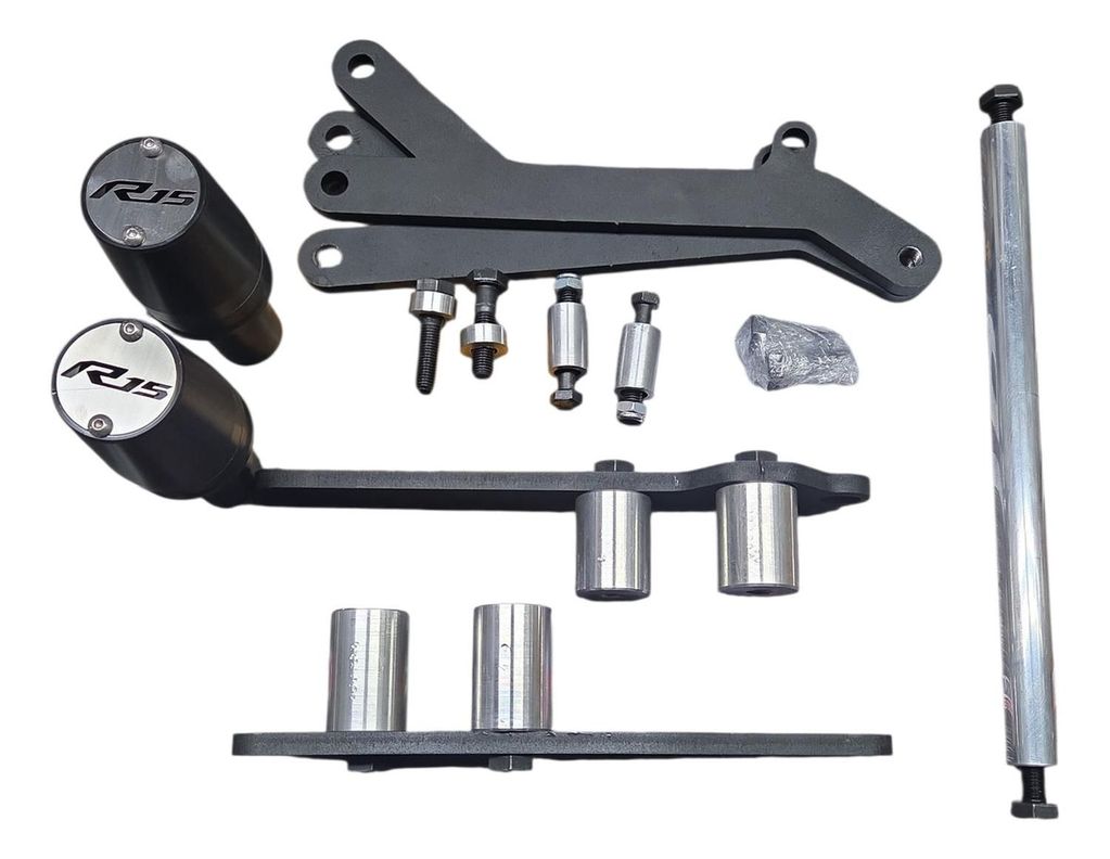 Adaptive R15 Sliders / Topes De Caida Moto Yamaha R15 V4 CG MOTORS | Paris.cl