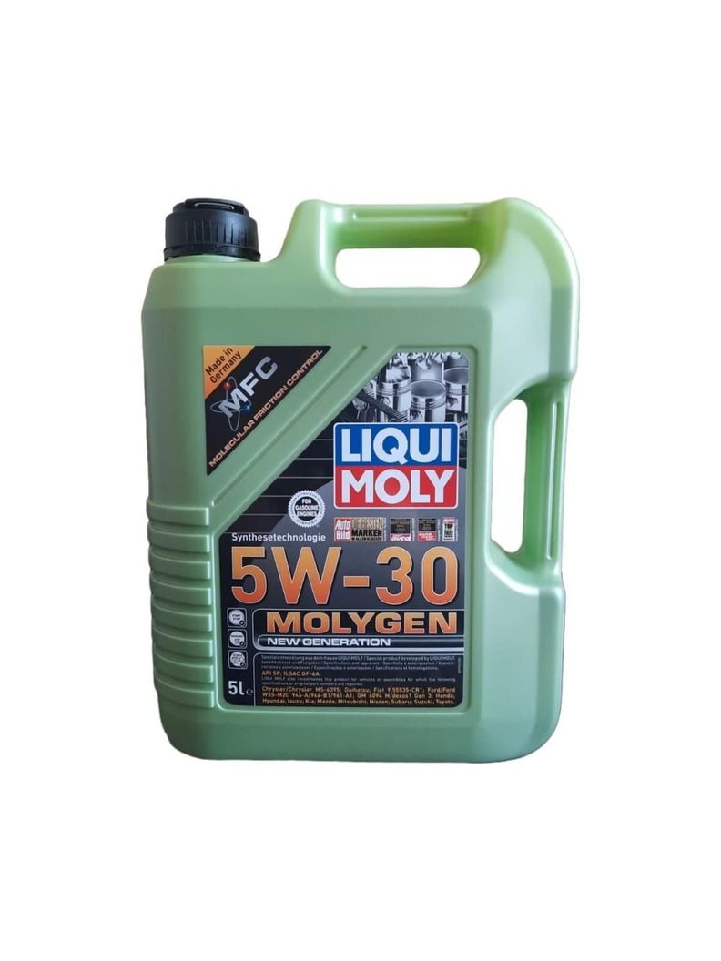 Aceite Para Motor Liquimoly Full Sintetico 5w-30 Original 5l Verde 36