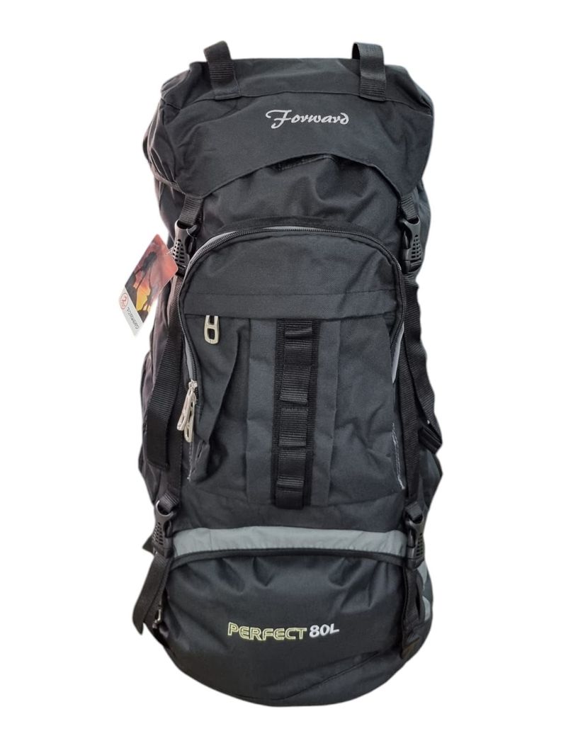 MOCHILA 80 LITROS 65x40x20 cm COLOR NEGRO-0