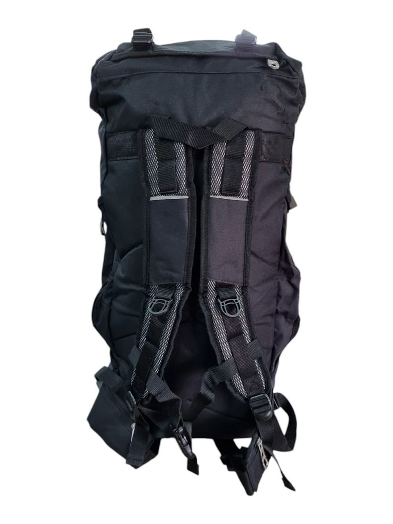 MOCHILA 80 LITROS 65x40x20 cm COLOR NEGRO-2