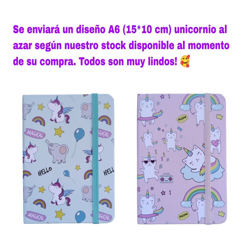 Pack libreta A5 lineada 60 hojas + accesorios, set de regalo niña-6