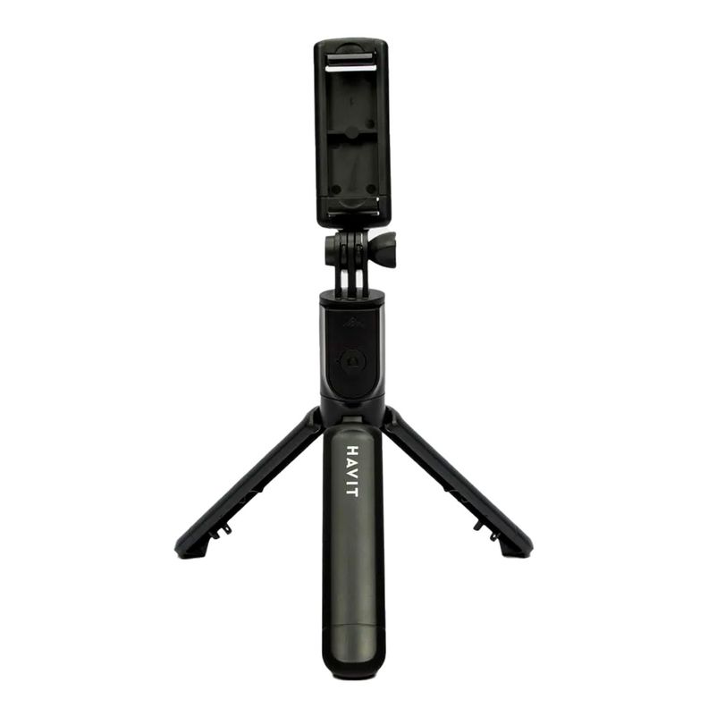 Trípode Palo Selfie Havit ST7033 Bluetooth Negro-1