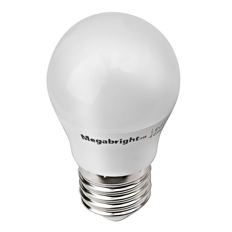 Ampolleta LED G45 BOLA 5W/3000K E-27-2