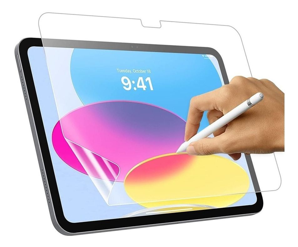 Lamina Protectora De Hidrogel Para iPad Air 10.9 10a Gen-0