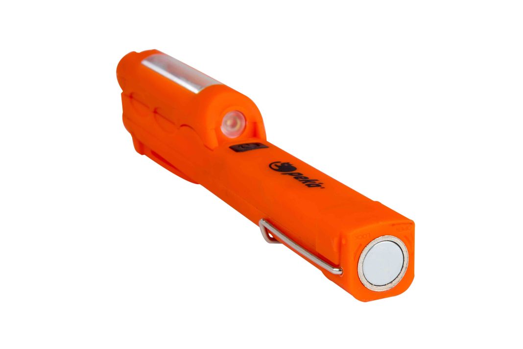 Linterna lápiz recargable con dos fuentes de luz-2