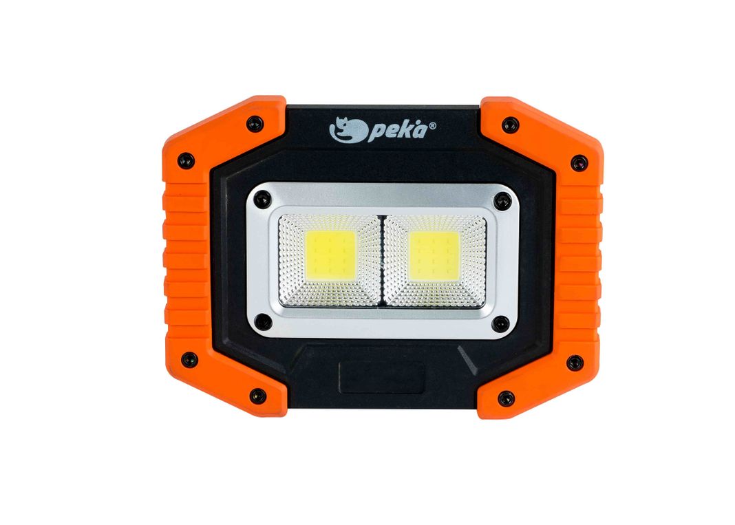 Linterna Led recargable con alimentación dual-0