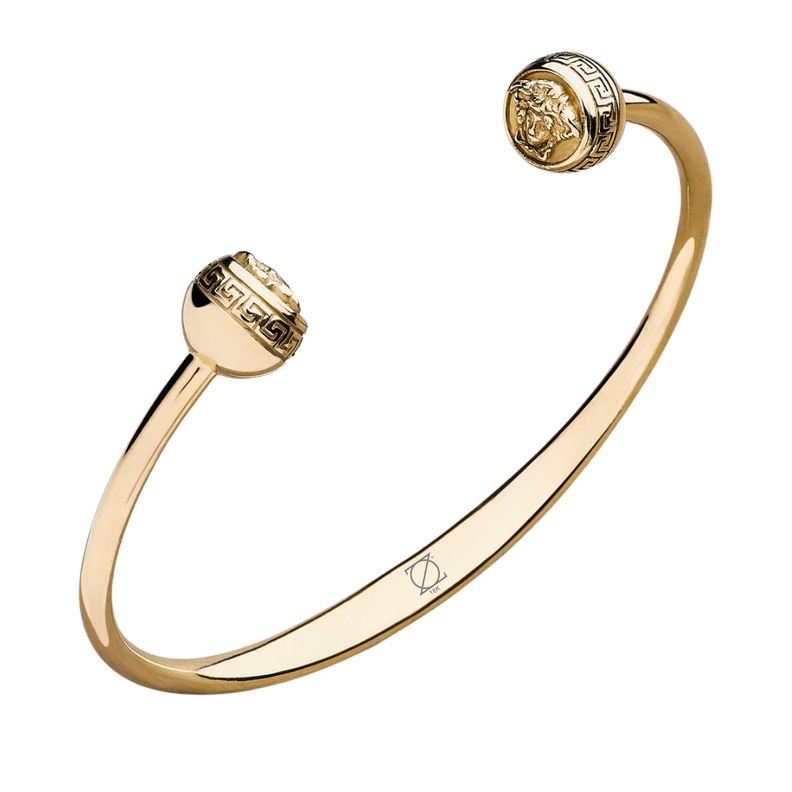 BRAZALETE MEDUSA ORO 18K LAMINADO - ZO JOYERIA Y RELOJ-0