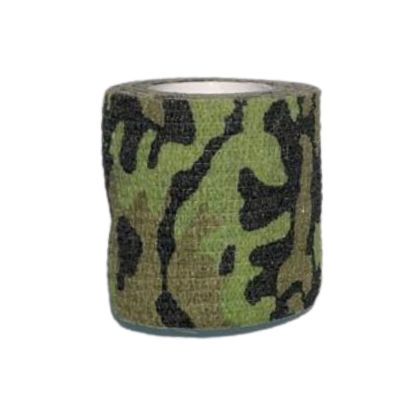 Cinta Camuflaje Envoltura Rifle Airsoft Elástica-0