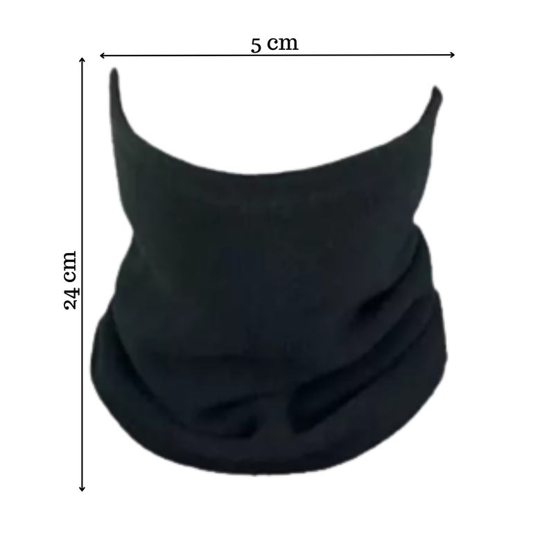 Gorro Beanie + Guantes Lana Sin Dedo + Cuello Polar Invierno-4