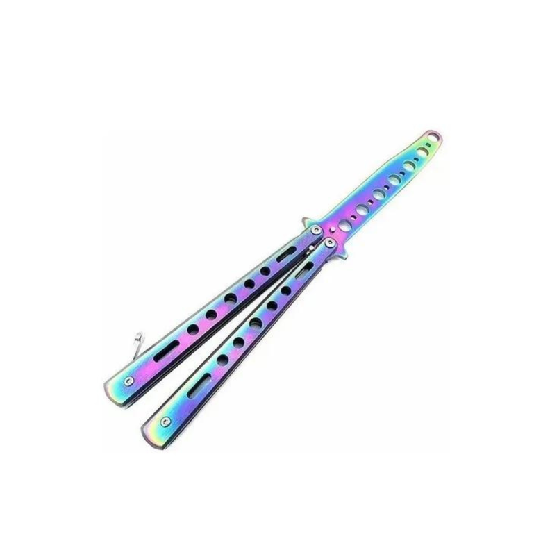 Cuchillo Navaja Mariposa Cuchillo - Practica Sin Filo-0