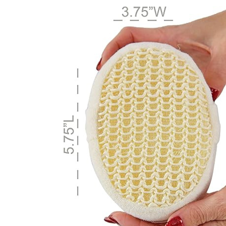Almohadillas Esponja de Lufa Exfoliante Para Ducha Baño-2