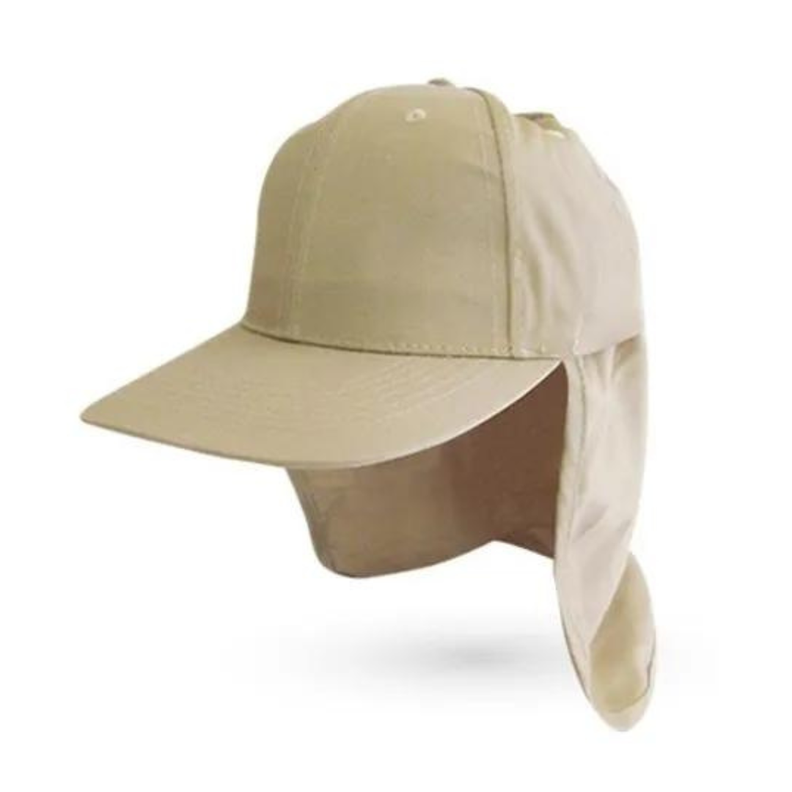 Gorro Legionario Protección Cuello Ajuste Beis -2