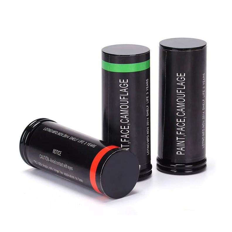 Set De Mimetismo Camuflage 3 Colores Negro