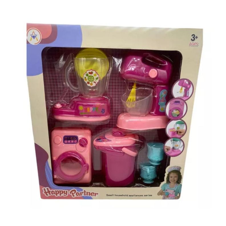 Set Juego Canasta Utencilios De Cocina Cesta Juguetes-2