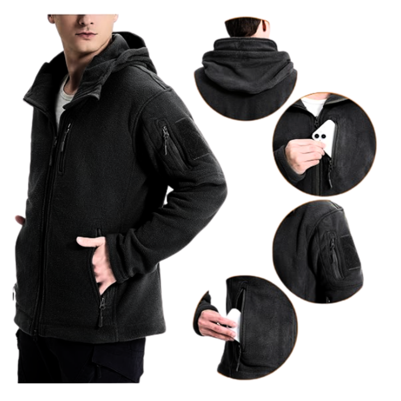 Polar Chaqueta Polerón Micropolar Táctico Invierno-4