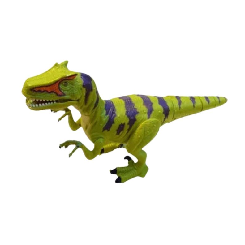 Juguete Dinosaurio De Goma Grande Verde
