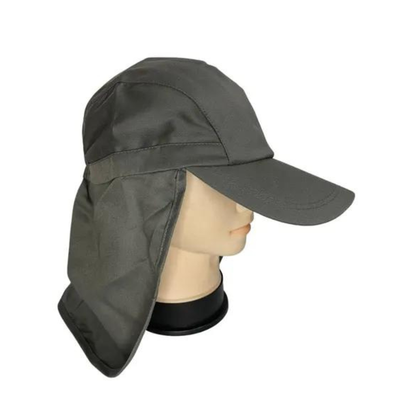 Gorro Legionario Protección Cuello Ajuste Gris-0