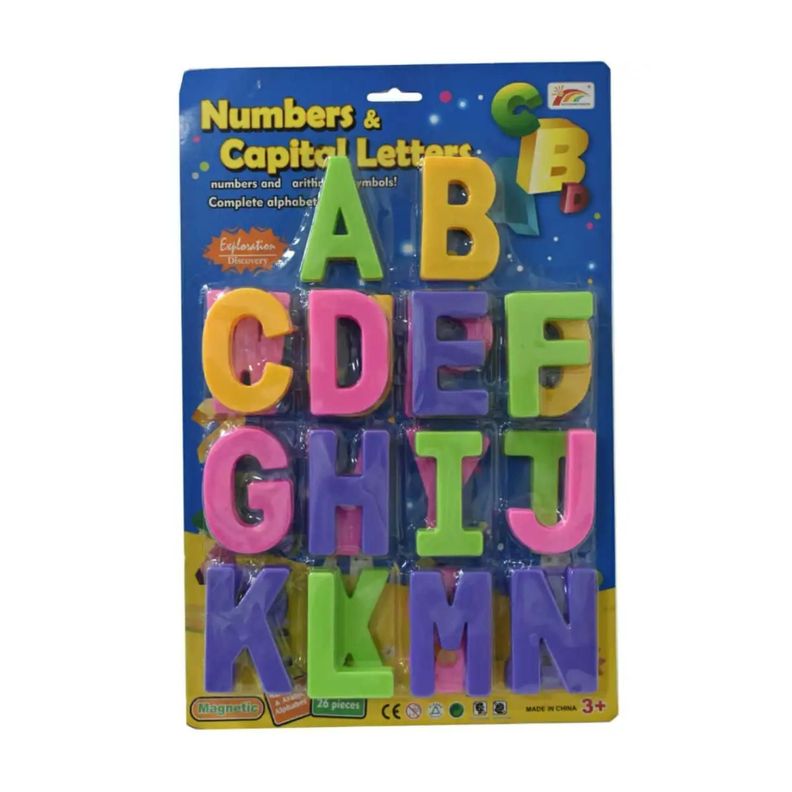 Letras Magnéticas Didácticas - Abecedario Completo-0