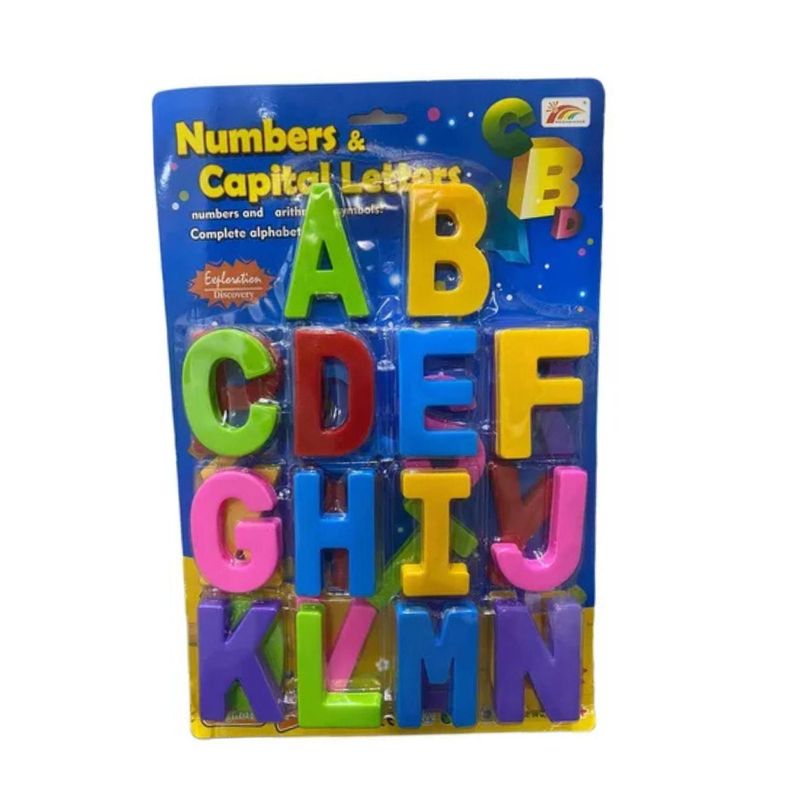 Letras Magnéticas Didácticas - Abecedario Completo-1