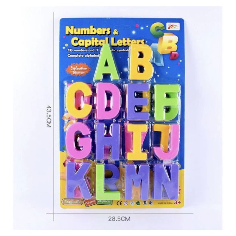 Letras Magnéticas Didácticas - Abecedario Completo-4