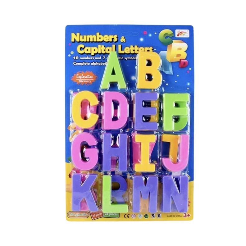 Letras Magnéticas Didácticas - Abecedario Completo-5