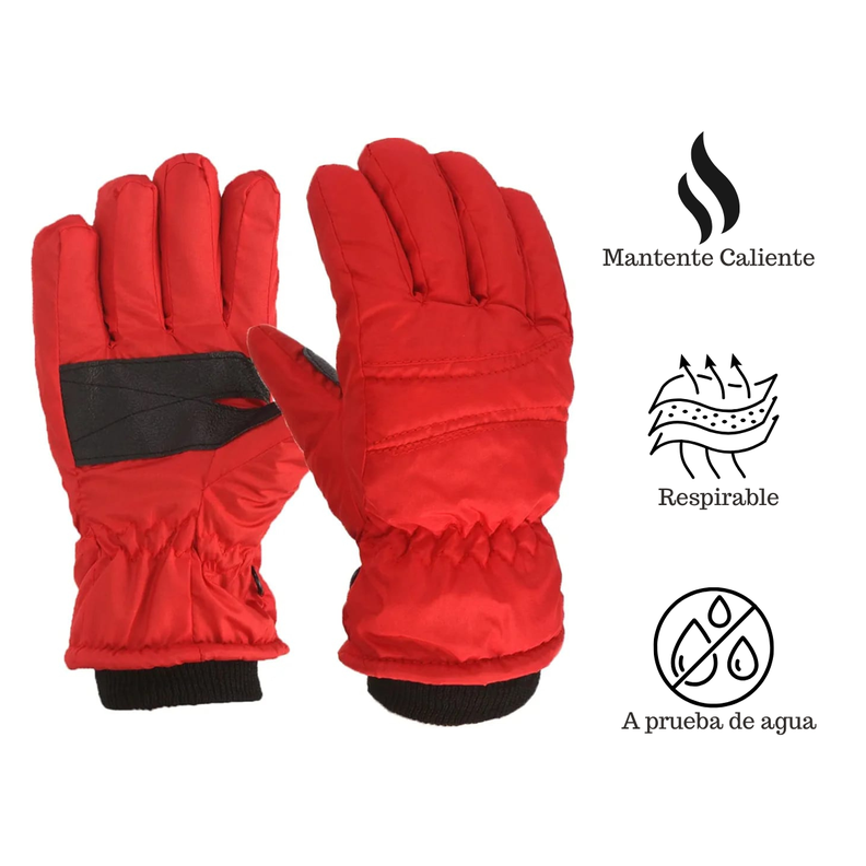 GUANTES TÉRMICOS INVIERNO NIEVE NIÑO NIÑA INFANTIL-2