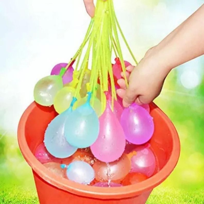 Bombitas Para Agua, Racimo Pack 3 Racimos Contiene 111 Bomba-3