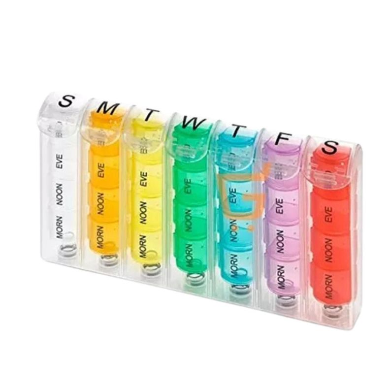 Pastillero Semanal Mensual Organizador Capsulas-0