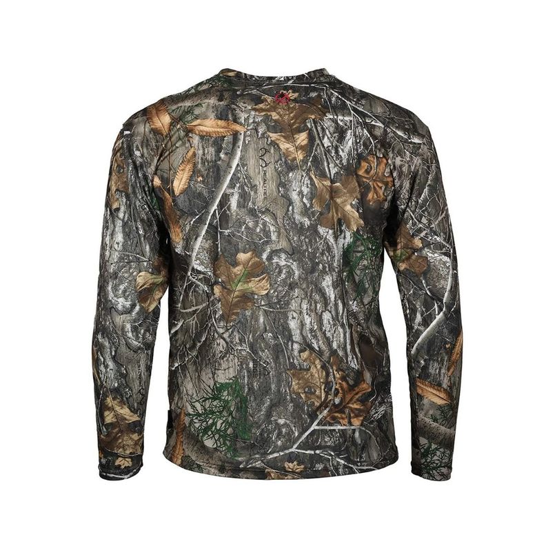 Camiseta De Caza Con Camuflaje Manga Larga Algodon-2