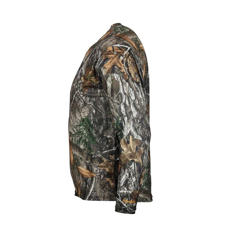 Camiseta De Caza Con Camuflaje Manga Larga Algodon-3