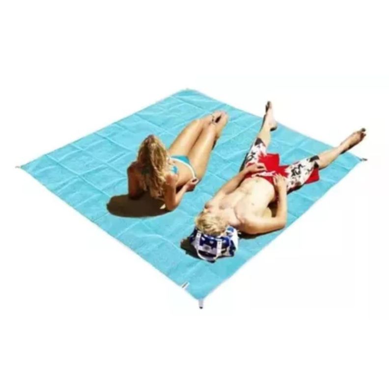 Manta Antiarena Para Playa Picnic Camping Impermeable-0