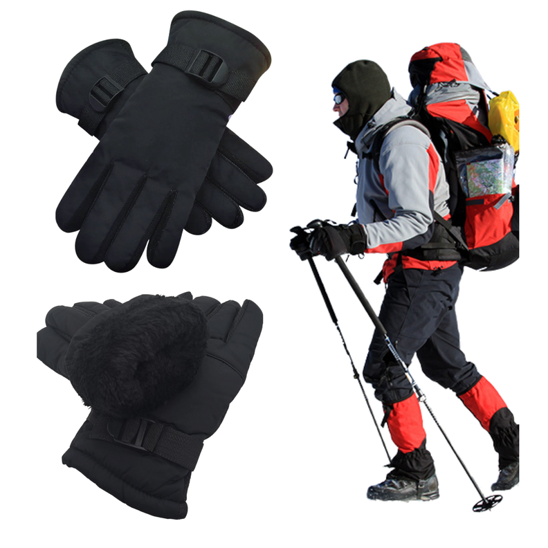 Pack 12 Guantes De Invierno Esquí Hombre Montañismo Para La Nieve-0