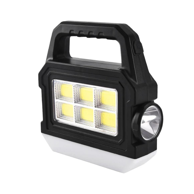 Foco Mano 2 En 1 Linterna Solar Usb Portable Camping Tc-0