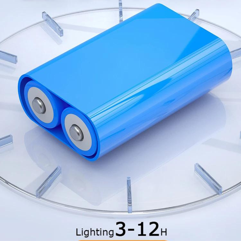 Foco Mano 2 En 1 Linterna Solar Usb Portable Camping Tc-4