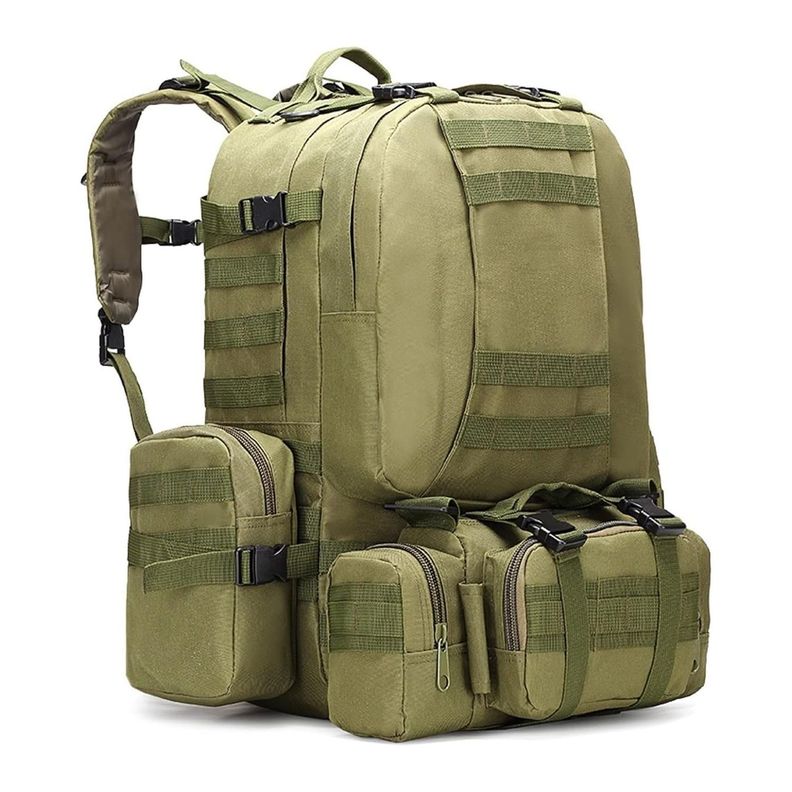 Mochila Deportiva Camping Impermeable 60 Litros-0