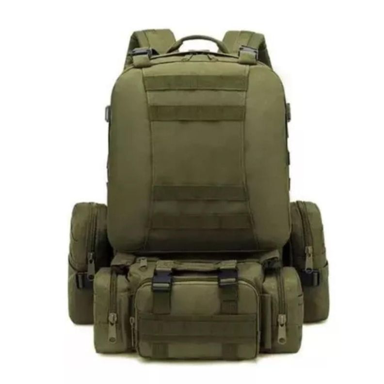 Mochila Deportiva Camping Impermeable 60 Litros-2