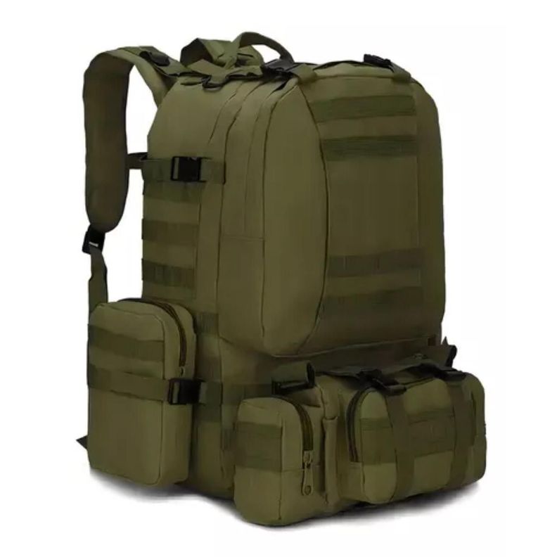 Mochila Deportiva Camping Impermeable 60 Litros-3