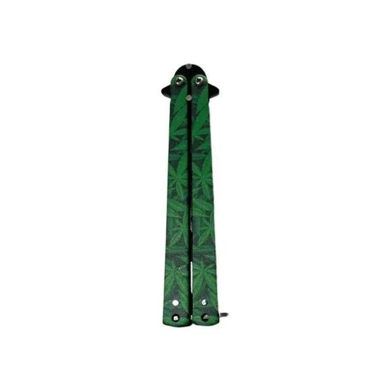 Cuchillo Navaja Mariposa Cuchillo - Practica Sin Filo-2
