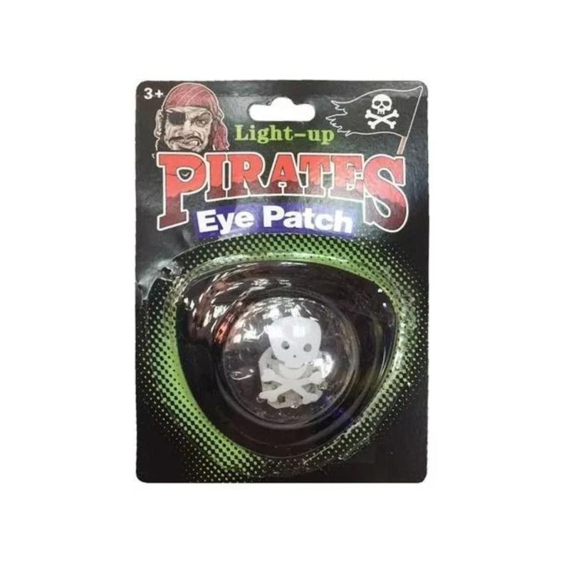 Parche Pirata Led Luminoso Disfraces Y Juegos-0