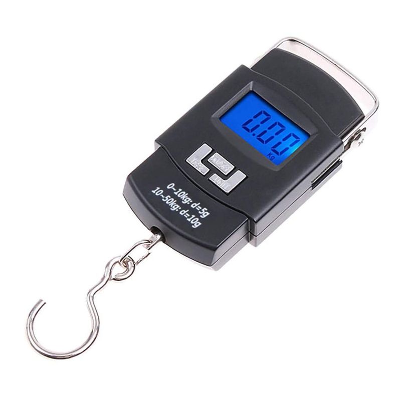 Digital Balanza Báscula de Equipaje Ergonómica Cocina Pesca-0