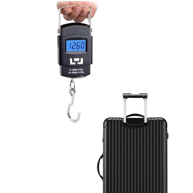 Digital Balanza Báscula de Equipaje Ergonómica Cocina Pesca-9