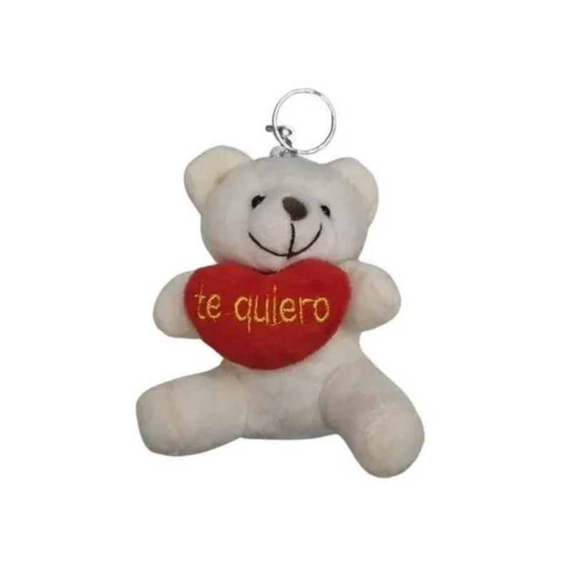Llavero Colgante Pack 12 De Peluche Oso Felpa Te Quiero-3