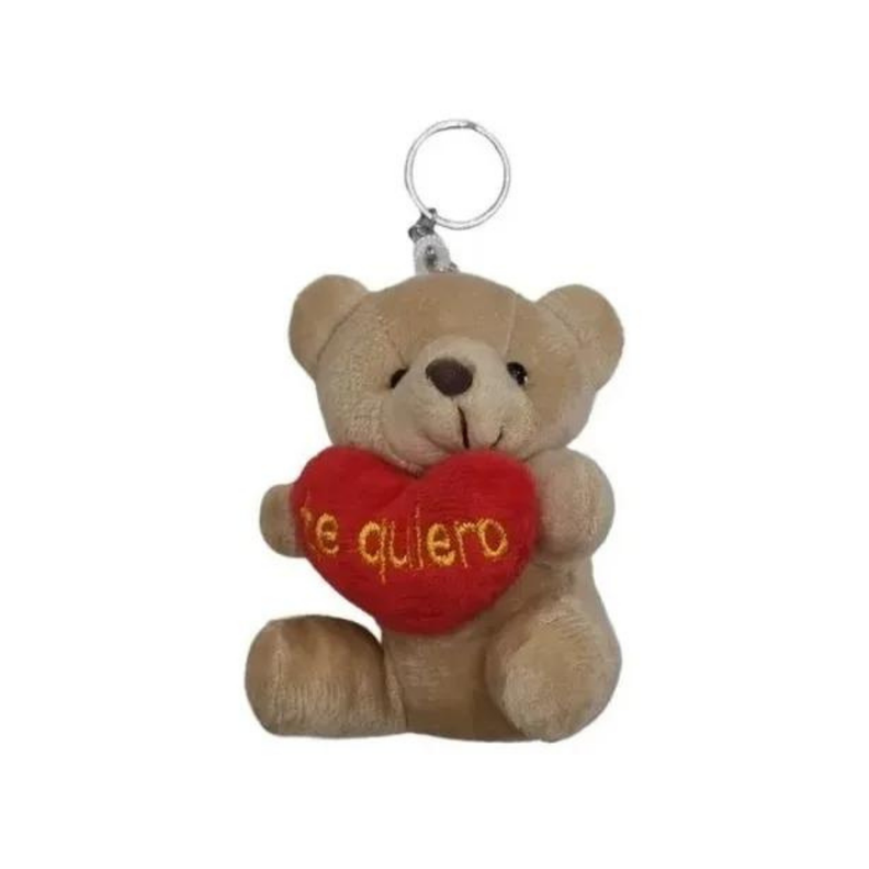 Llavero Colgante Pack 12 De Peluche Oso Felpa Te Quiero-0
