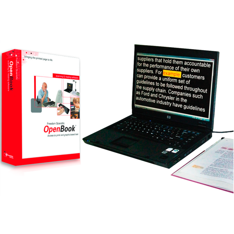 Software Openbook - Convertidor De Texto A Voz + Escaner-1